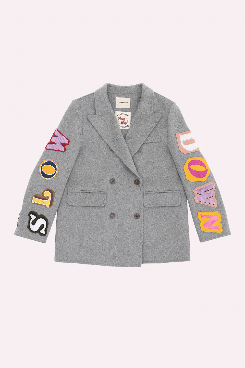 CRAZY LOGO WOOL BLAZER