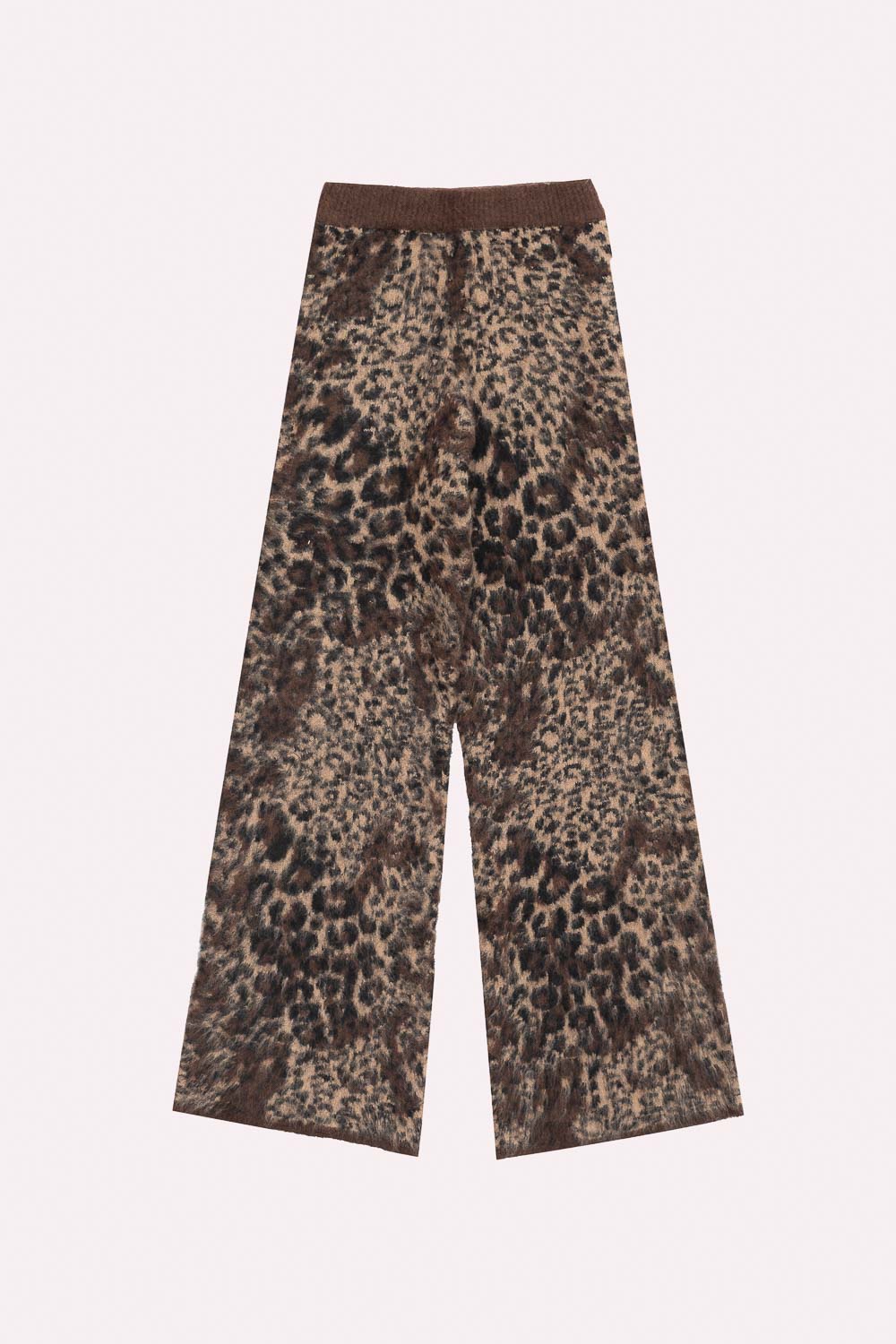 FLUFFY KNITTED PANTS